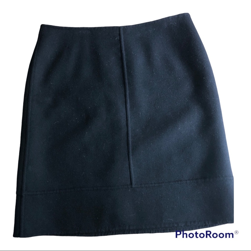Talbots petites 100% black skirt